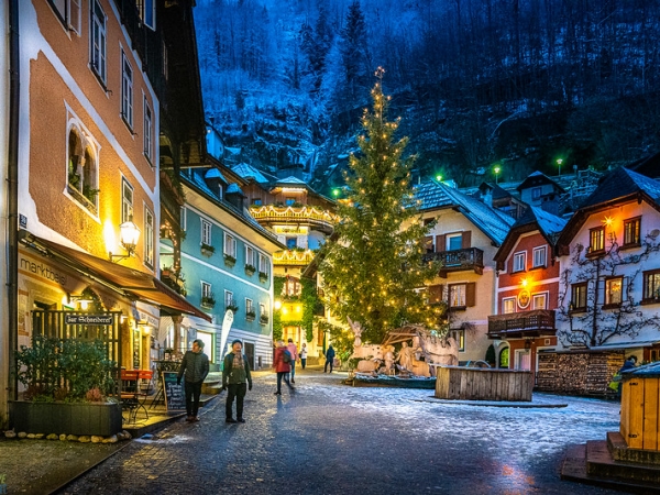 BOŽIĆNA BAJKA AUSTRIJE 2024/2025 (Grac, Salzburg, Halštat, Advent na jezeru Wolfgangsee - St Gilgen, St Wolfgang i Strobl)