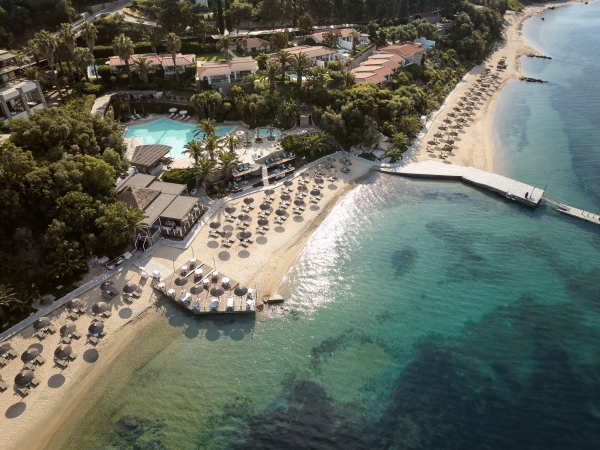 GRČKA HALKIDIKI LUX LETO 2025 - EAGLEAS RESORT 5* PALAS AND VILAS 